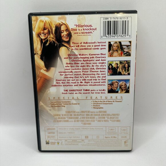 The Sweetest Thing (DVD  2002  R-Rated Version) Movie 20th Century Fox - Picture 3 of 4